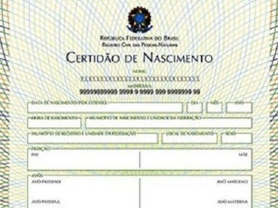 Certidão de Nascimento