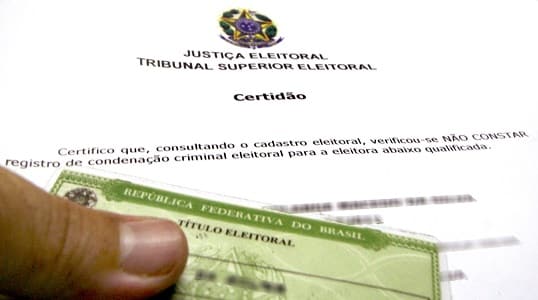 comprovante de quitação eleitoral