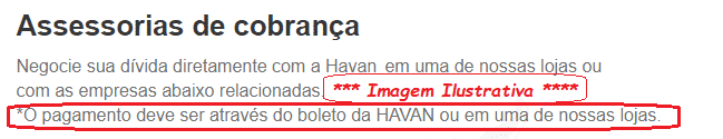 havan 2 via cartao